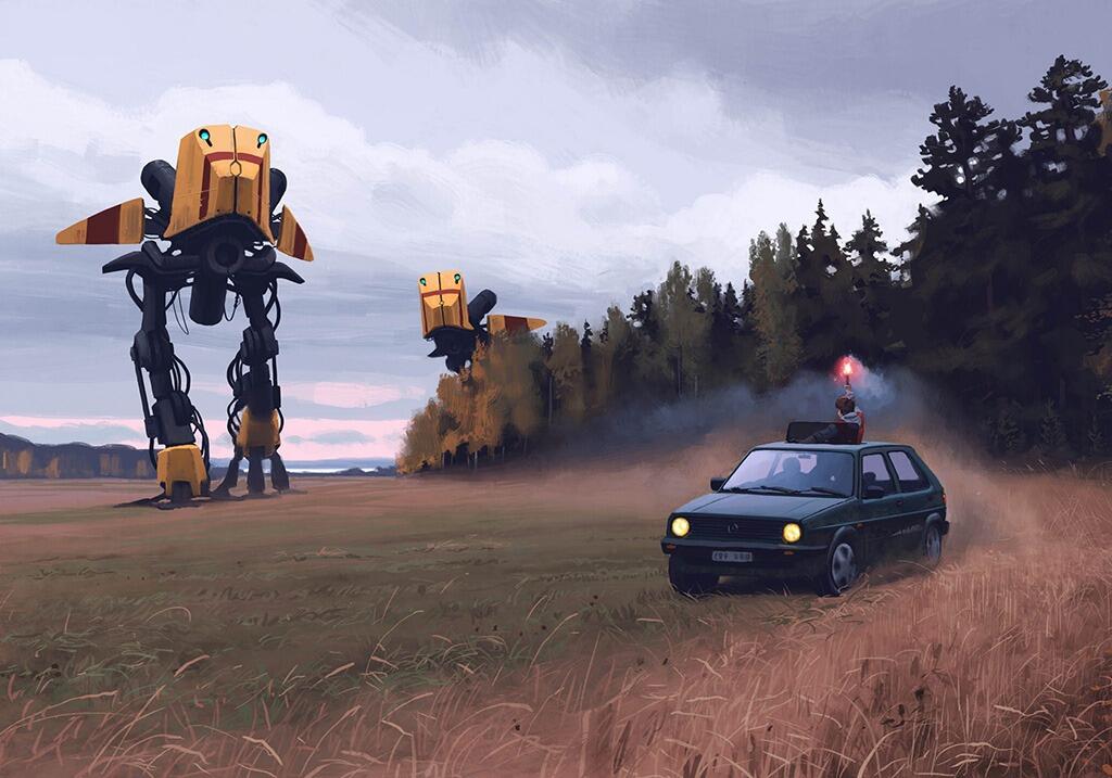 Tales from the loop artwork 