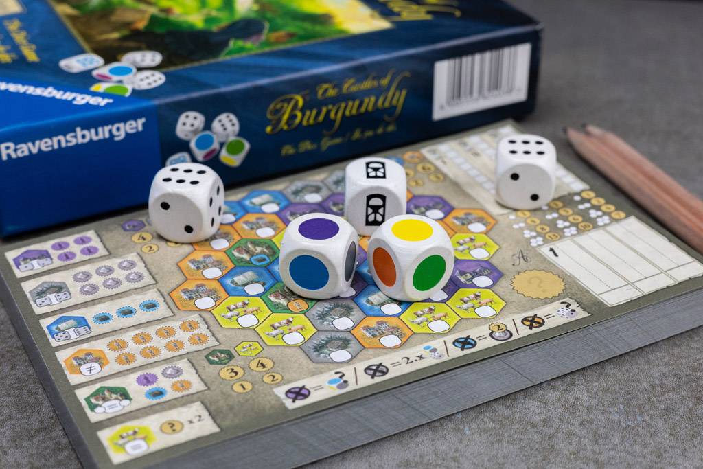 Photo of The Castles of Burgundy Dice Game
