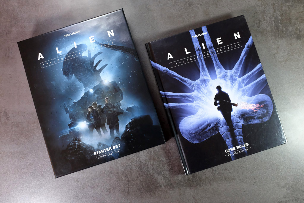 Alien The Role Playing Game Evolved Edition Rulebook and Starter Set