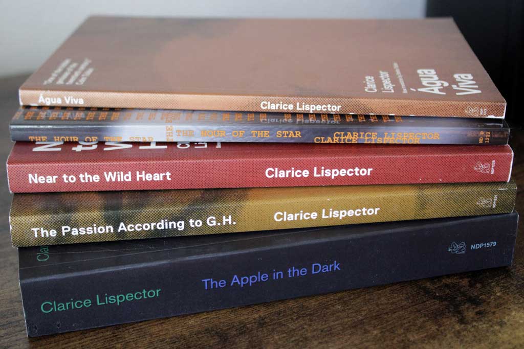 Clarice Lispector Books Fanned