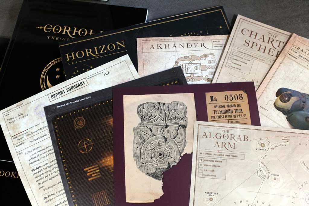 CORIOLIS The Great Dark: Flowers of Algorab TTRPG Game