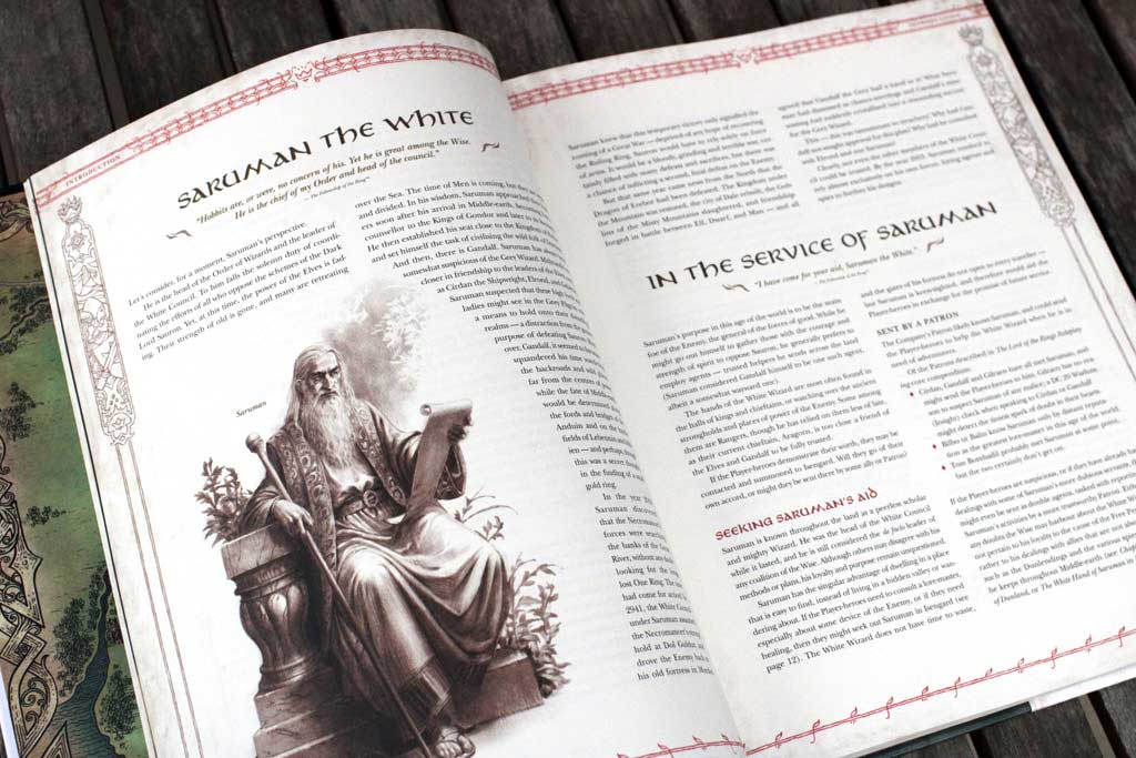 Trials of Saruman TTRPG Book
