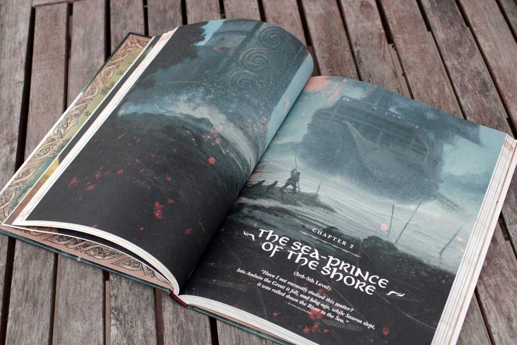 Lord of the rings Saruman TTRPG Book