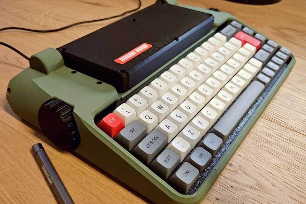 The Micro Journal Rev. 5.1 open source writing device