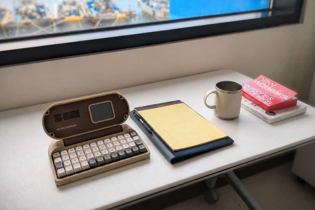 The Micro Journal Rev. 5.1 open source writing device