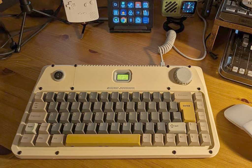 The Micro Journal Rev. 5.1 open source writing device