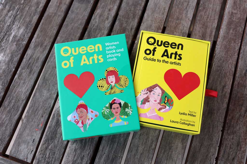 Queen of Arts: Women Artists Book and Playing Cards