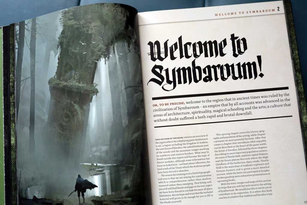 Welcome to Symbaroum TTRPG Core Rulebook