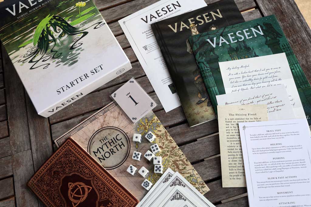 Vaesen Nordic Horror Role Playing TTRPG Starter Set